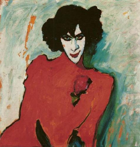 Alexej von Jawlensky Portrait of Alexander Sakharoff, 1909 china oil painting image